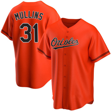 Cedric Mullins Youth Replica Baltimore Orioles Orange Alternate Jersey