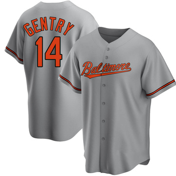 Craig Gentry Youth Replica Baltimore Orioles Gray Road Jersey