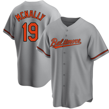 Dave Mcnally Youth Replica Baltimore Orioles Gray Road Jersey