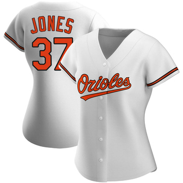 Jahmai Jones Women's Replica Baltimore Orioles White Home Jersey