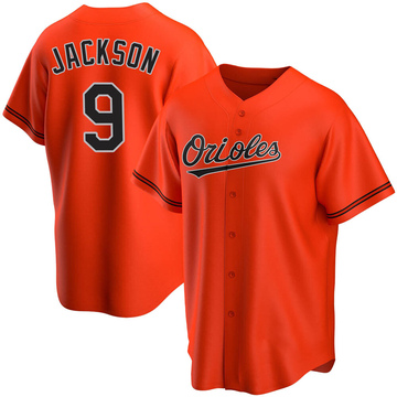 Reggie Jackson Men's Replica Baltimore Orioles Orange Alternate Jersey