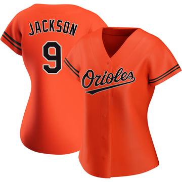 Reggie Jackson Women's Replica Baltimore Orioles Orange Alternate Jersey