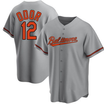 Rougned Odor Youth Replica Baltimore Orioles Gray Road Jersey