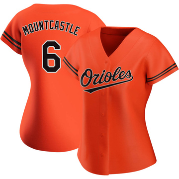 Ryan Mountcastle Women's Replica Baltimore Orioles Orange Alternate Jersey