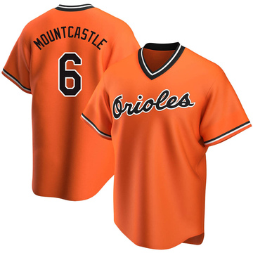 Ryan Mountcastle Youth Replica Baltimore Orioles Orange Alternate Cooperstown Collection Jersey