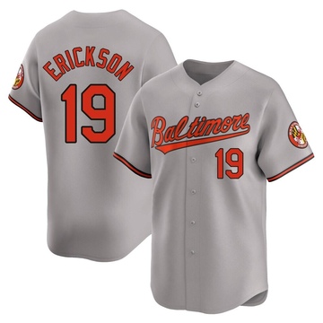 Scott Erickson Youth Limited Baltimore Orioles Gray Road Jersey
